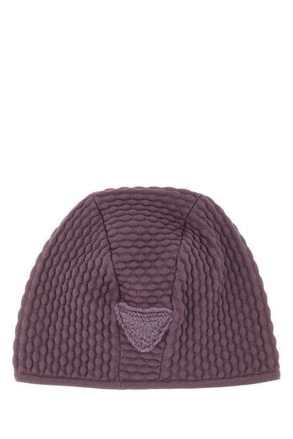 Prada Man Lilac Stretch Nylon Blend Beanie