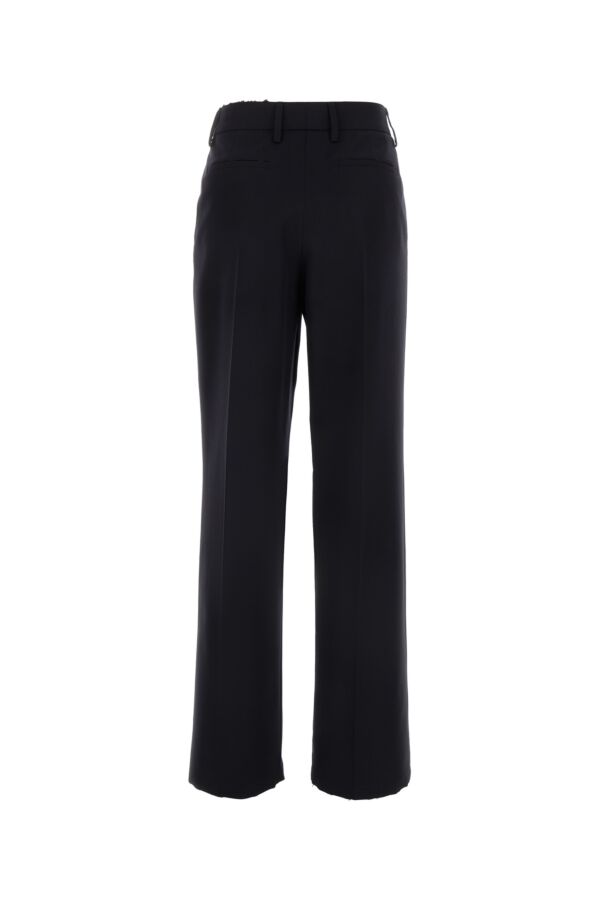 Prada Woman Black Gabardine Pant