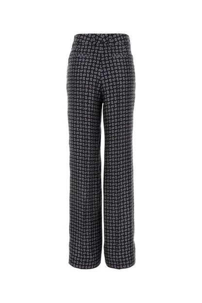 Prada Woman Printed Silk Pant