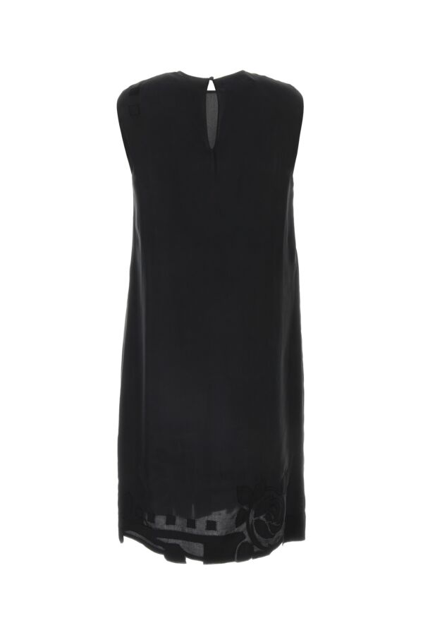 Prada Woman Black Silk Dress