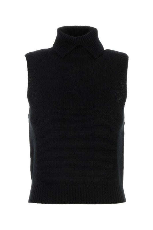 Prada Woman Black Cashmere Vest