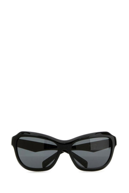 Prada Woman Black Acetate Sunglasses