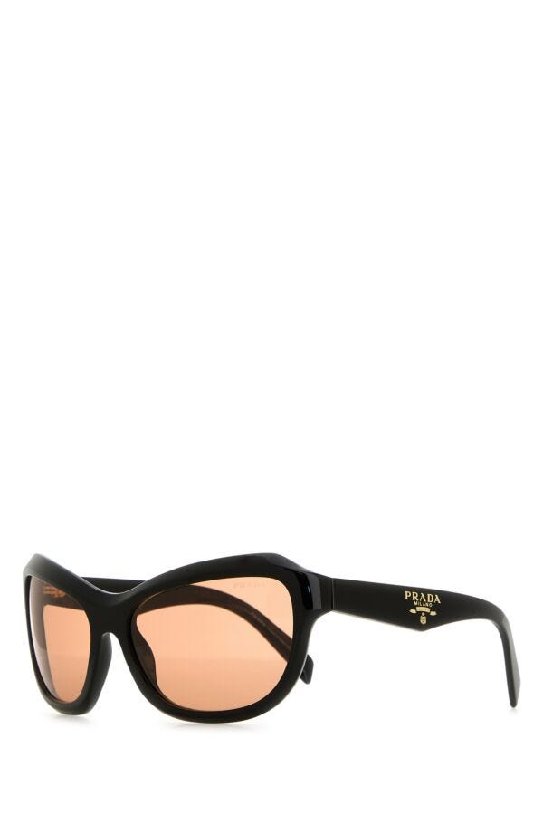 Prada Woman Black Acetate Sunglasses