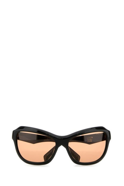 Prada Woman Black Acetate Sunglasses