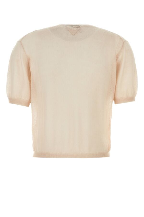 Prada Woman Skin Pink Cashmere Sweater