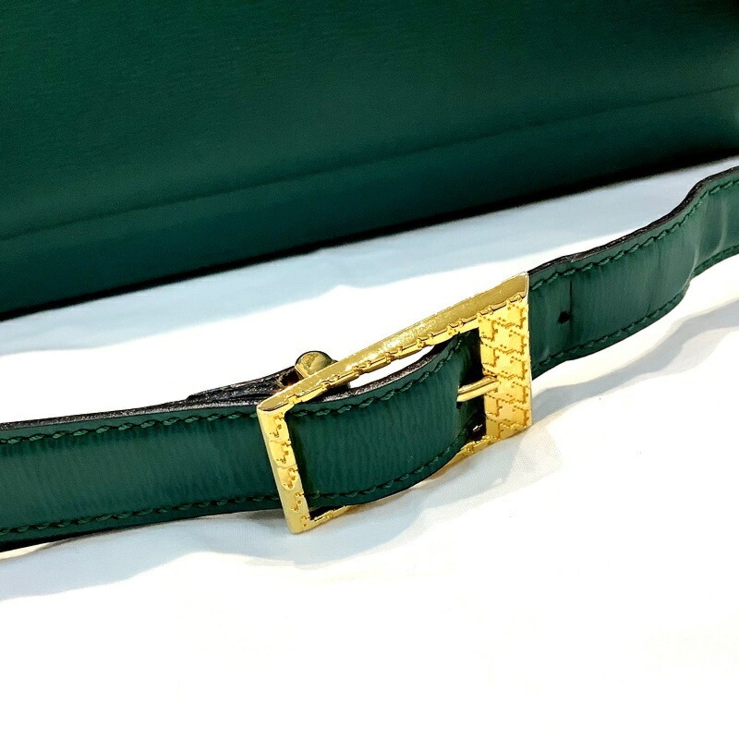 CHRISTIAN DIOR [ChristianDior] green shoulder bag