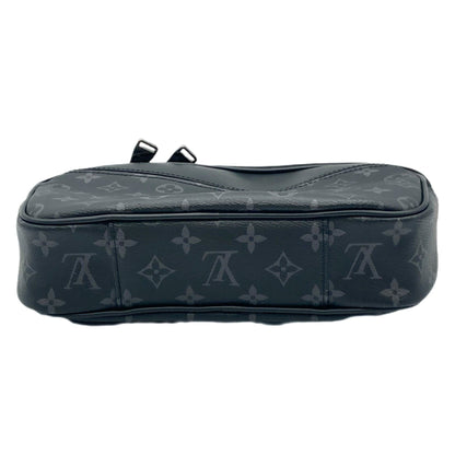 LOUIS VUITTON Bum Bag Monogram Eclipse M42906 Handbag Shoulder Body Black Women Men