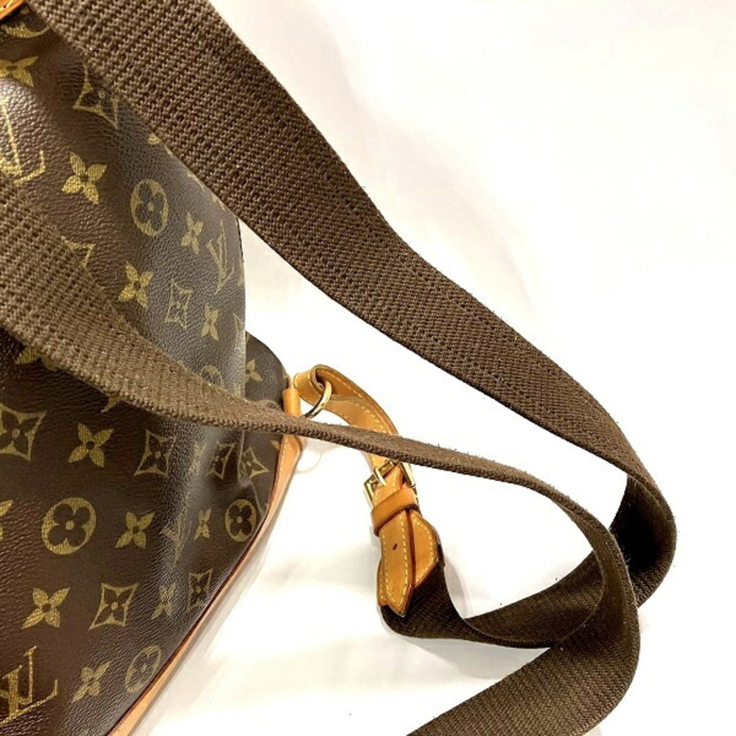 LOUIS VUITTON Monogram Montsouris GM M51135 Bag Rucksack Unisex