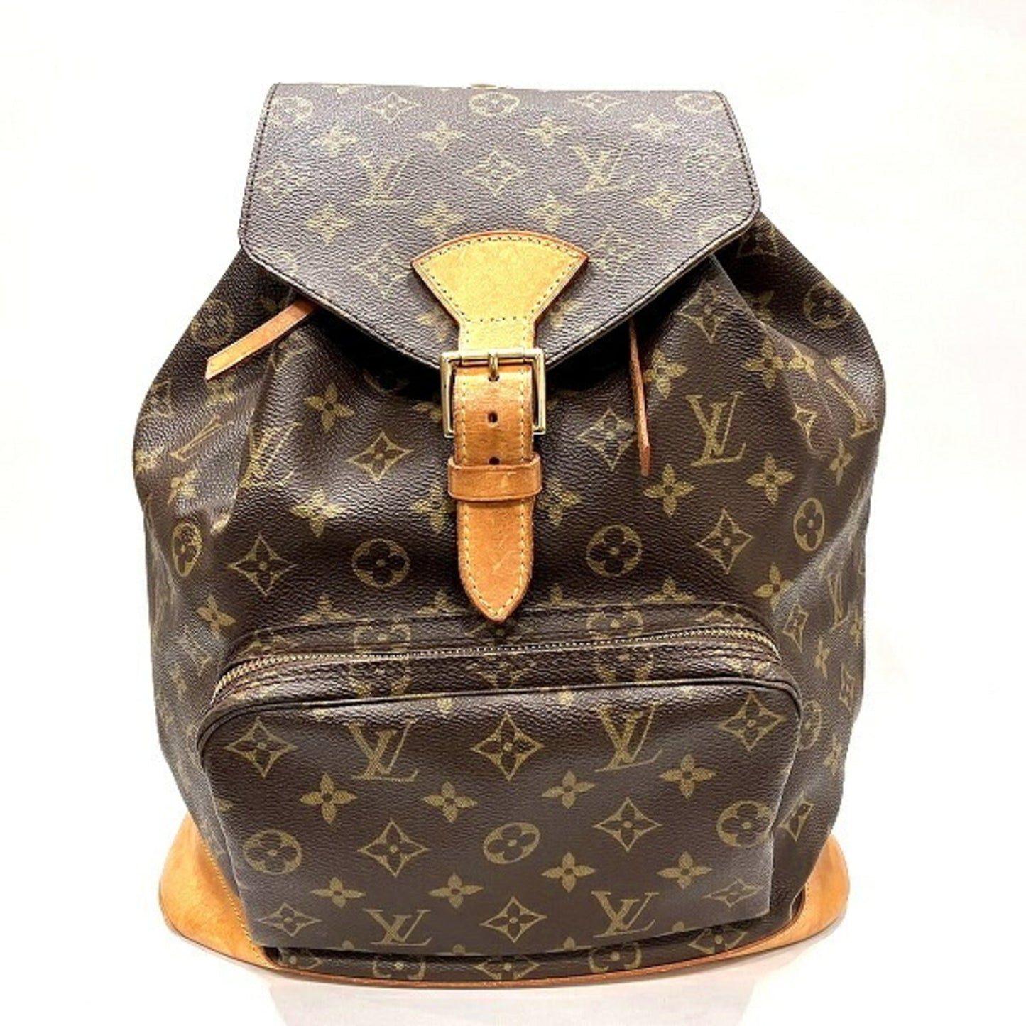 LOUIS VUITTON Monogram Montsouris GM M51135 Bag Rucksack Unisex