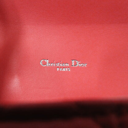 CHRISTIAN DIOR Bag Women's Shoulder Chain Cannage Miss New Rock Leather Coral Pink