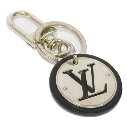 LOUIS VUITTON Keychain LV Cut Circle Signature Black Old Model Bag Charm Logo Noir M67362 Men's