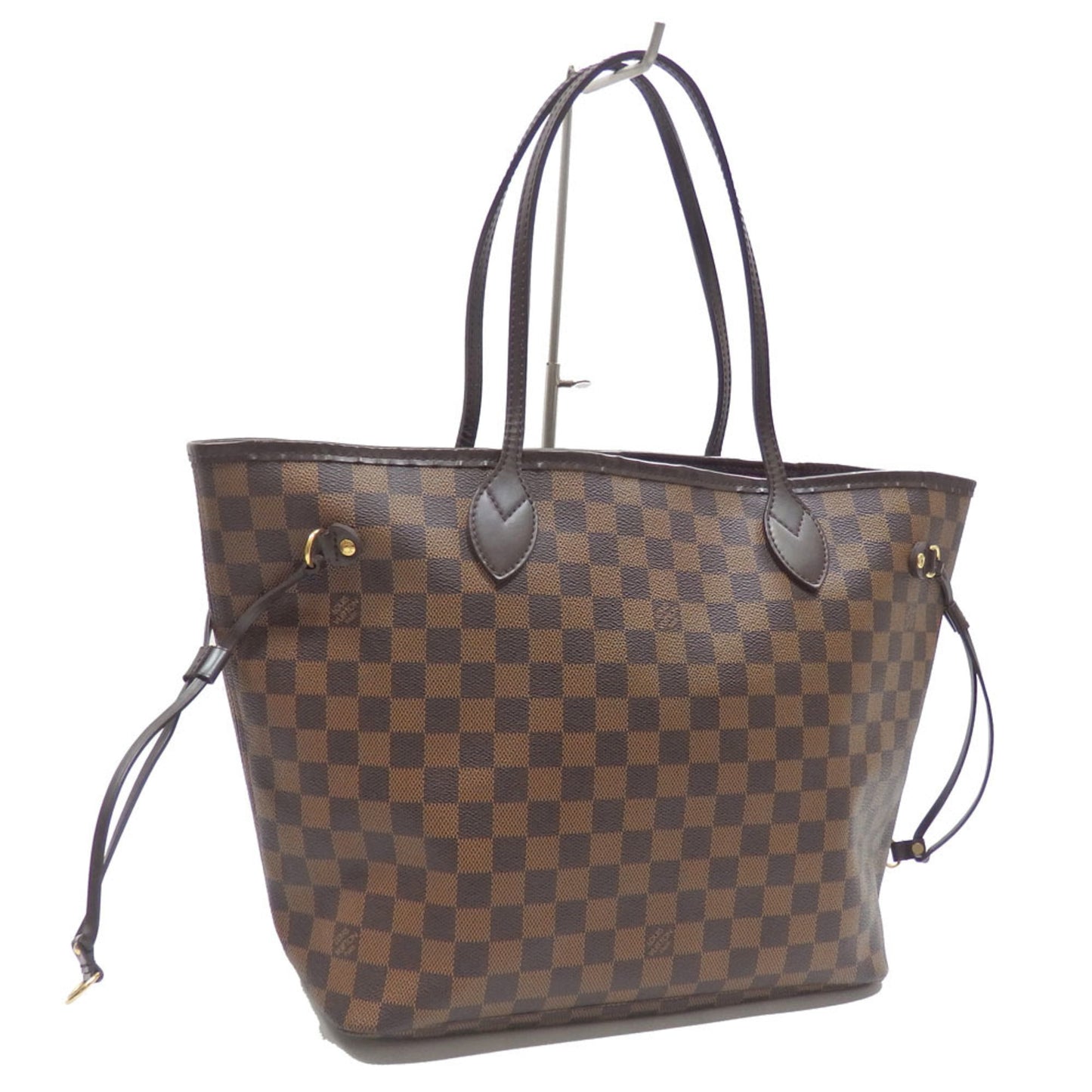 LOUIS VUITTON Tote Bag Damier Neverfull MM Women's N51105 Ebene Shoulder