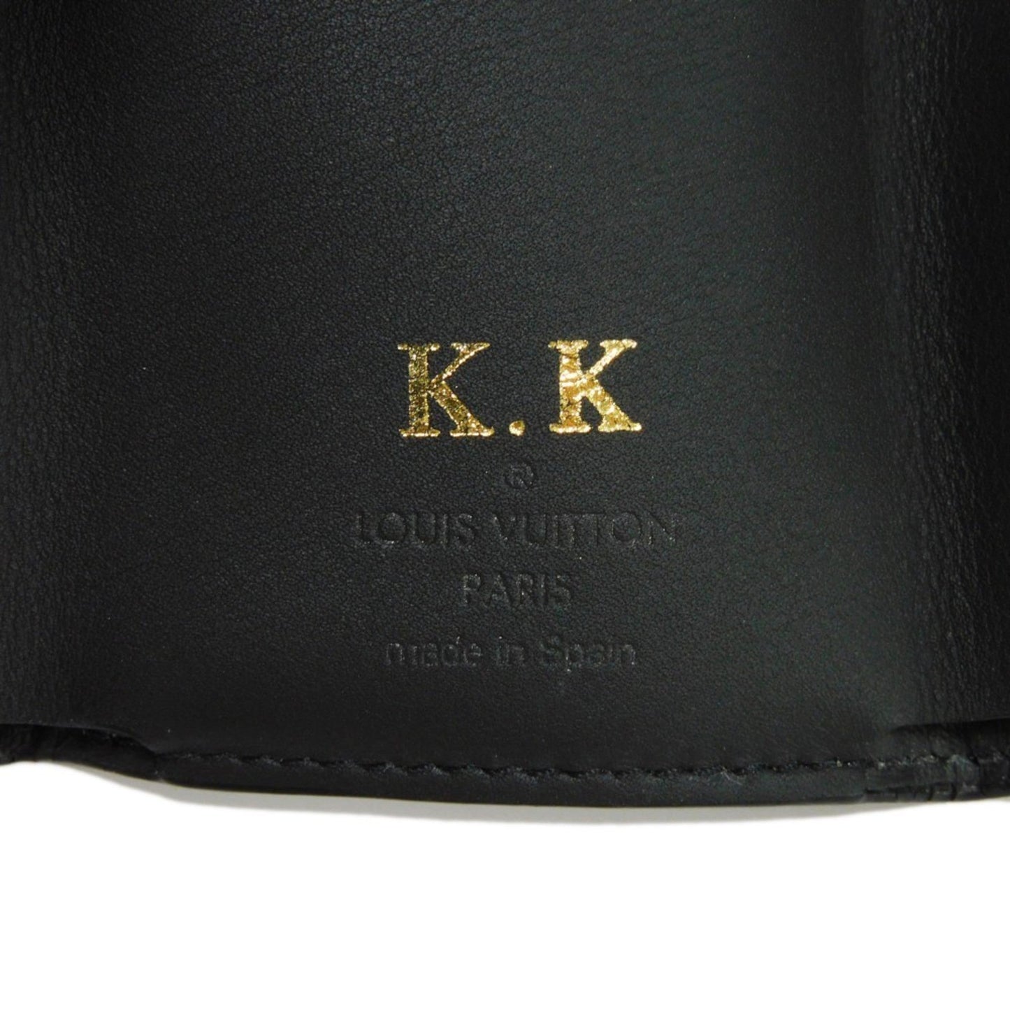 LOUIS VUITTON Trifold Wallet Discovery Compact W Snap Monogram Eclipse Reverse M45417 Men's Billfold