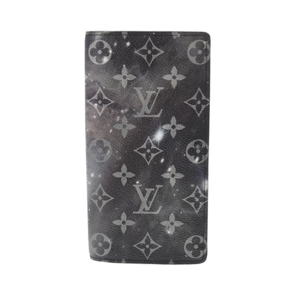 LOUIS VUITTON Monogram Galaxy Portefeuille Brother Gray M63871 Men's Long Wallet