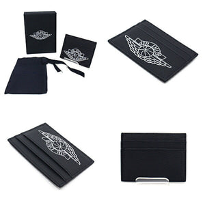Christian Dior Dior DIOR AIR card case 2NICH001YWD Air leather navy / white JORDAN BRAND collaboration