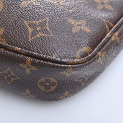 LOUIS VUITTON Monogram Multi Pochette Accessoire Pouch Shoulder Bag M44813 Brown Women's