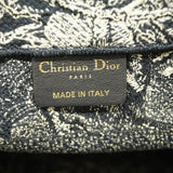 CHRISTIAN DIOR  Book Tote Women's Canvas Tote Bag Navy