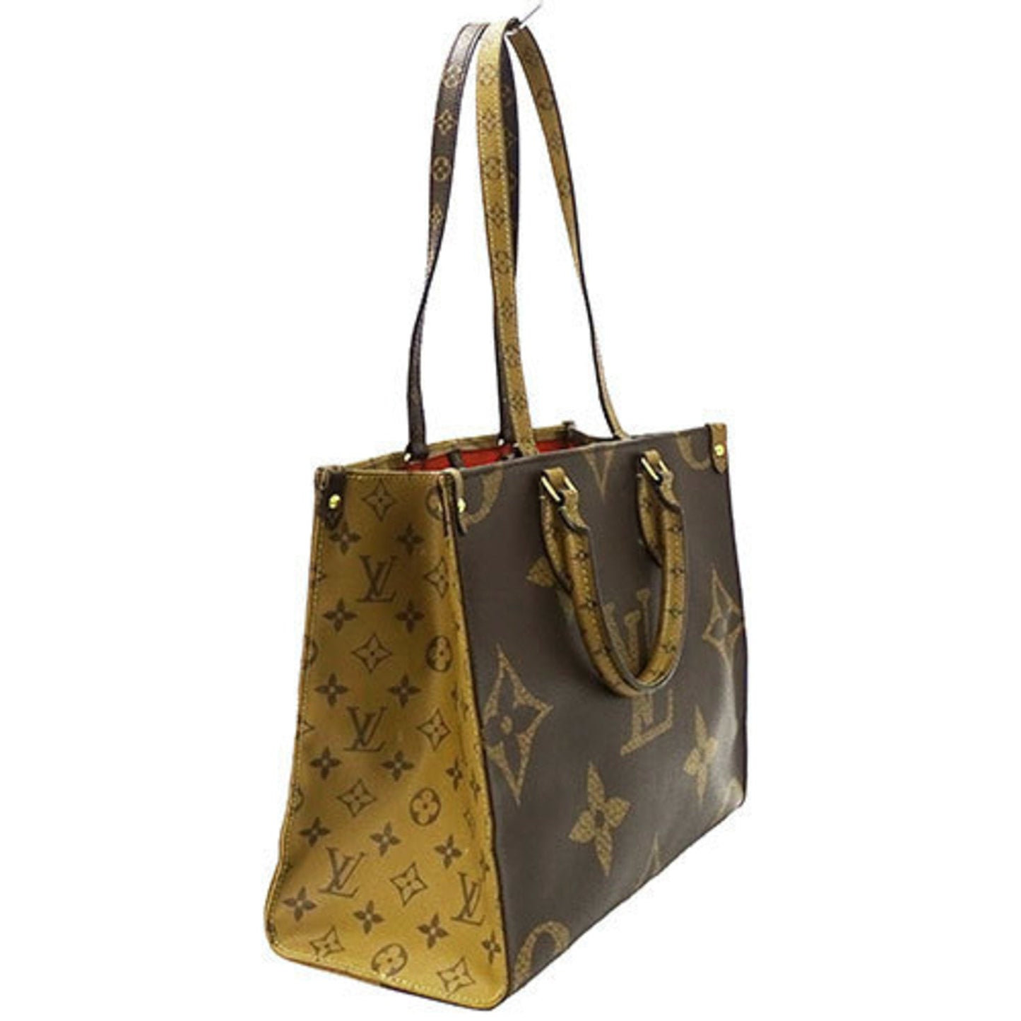 LOUIS VUITTON Bag Monogram Giant Women's Handbag Shoulder 2way Reverse On the Go MM M45321