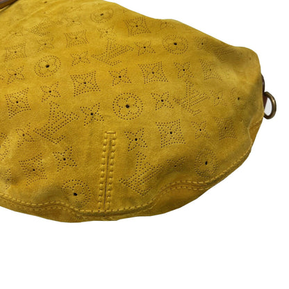 LOUIS VUITTON Onata GM Monogram Suede Shoulder Bag M95118 MB1025 Vuitton Yellow Ladies