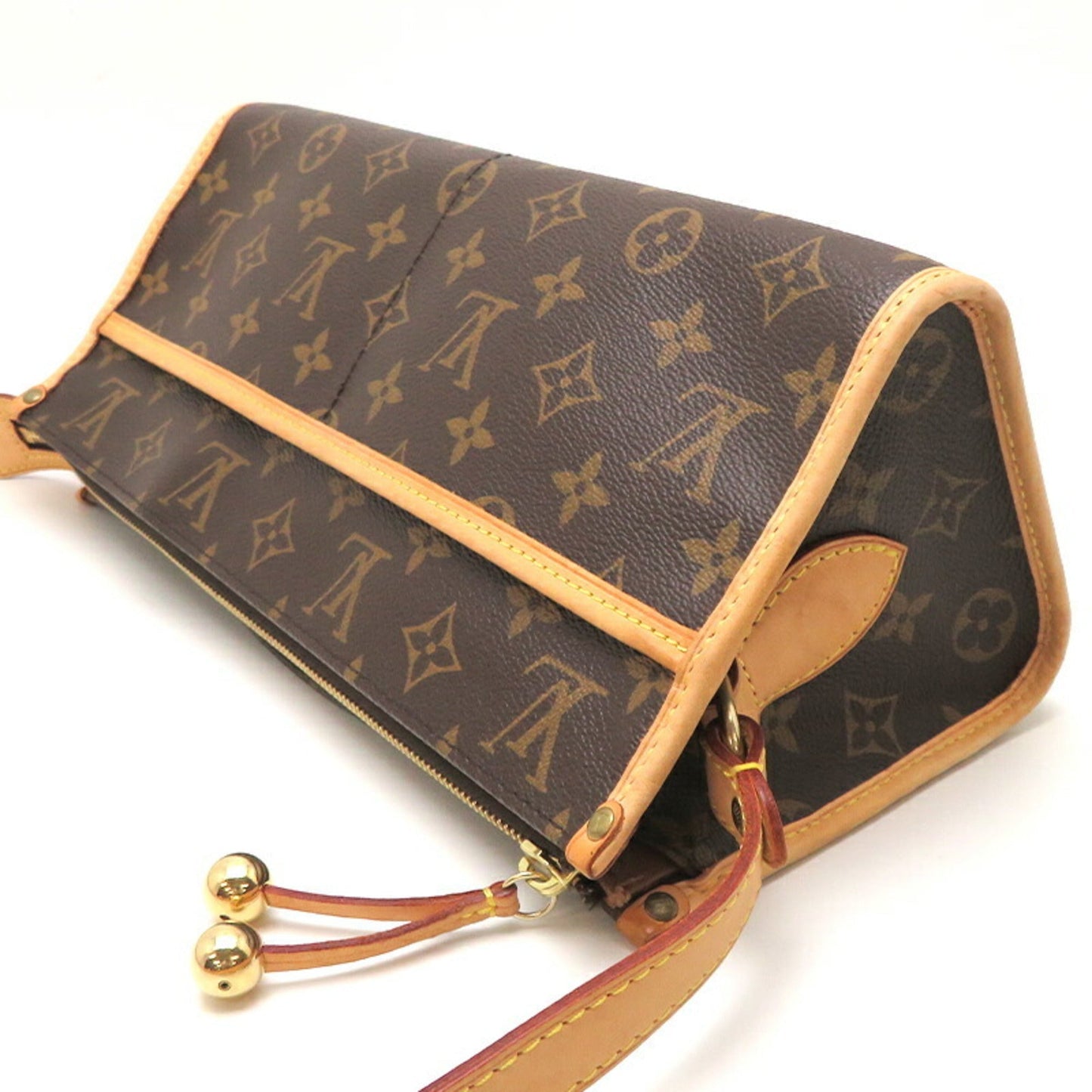 LOUIS VUITTON Popincourt Long Women's Handbag M40008 Monogram [Brown]