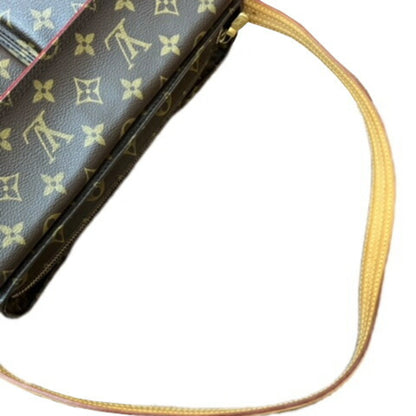 LOUIS VUITTON Monogram Vivacite MM One Shoulder Bag Women's Canvas Brown