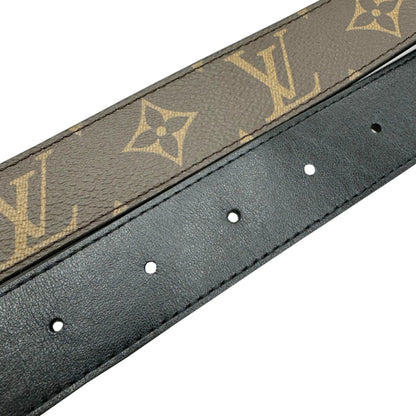 LOUIS VUITTON Belt LV Initial 30MM Monogram M0350 JJ3290 90cm Men's Women's