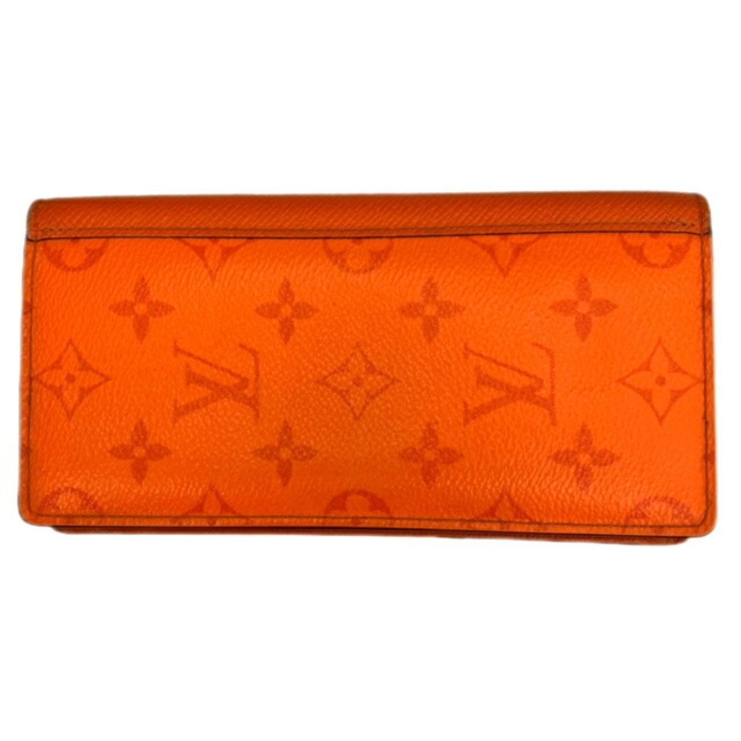 LOUIS VUITTON Taigarama Portefeuille Brother NM M30427 Volcano Orange Monogram Long Wallet