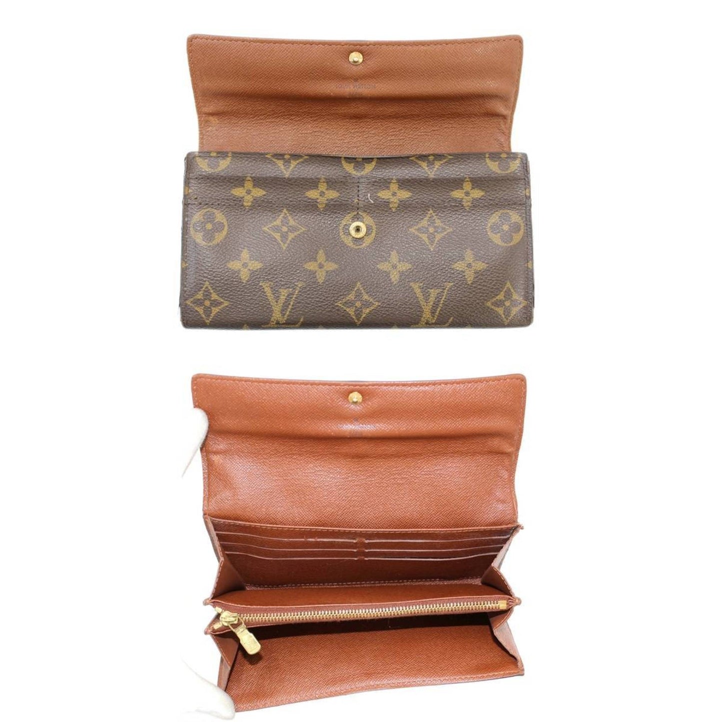 LOUIS VUITTON Portefeuille Sara Bifold Long Wallet Monogram M61734