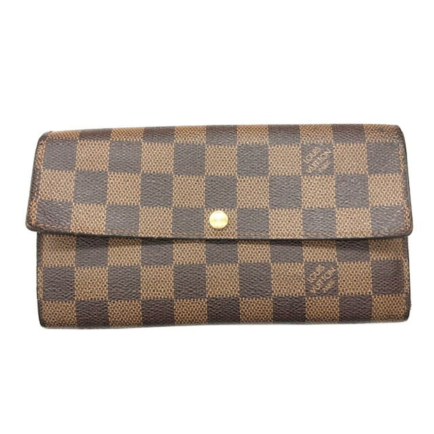 LOUIS VUITTON Portefeuille Sarah long wallet N61734 Damier