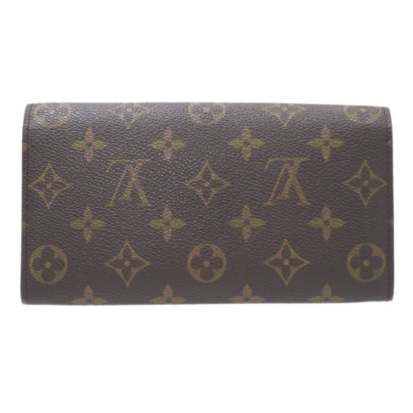 LOUIS VUITTON Pochette Porte Mone Credit Bifold Long Wallet Monogram M61725 MB0062