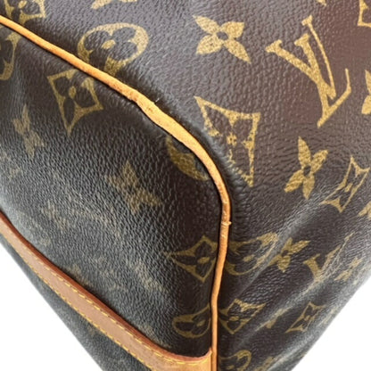 LOUIS VUITTON Monogram Keepall Bandouliere 55 Boston Bag M41414 SP1901 Men's Women's Shoulder Key Missing