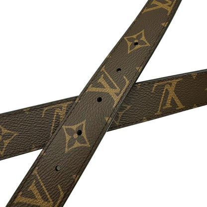 LOUIS VUITTON Belt LV Initial 30MM Monogram M0350 JJ3290 90cm Men's Women's