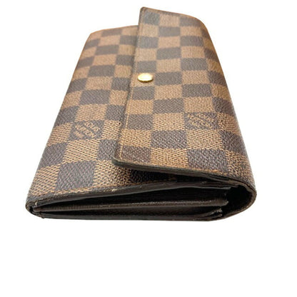 LOUIS VUITTON Portefeuille Sarah long wallet N61734 Damier