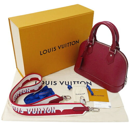 LOUIS VUITTON Bag Epi Ladies Handbag Shoulder 2way Alma BB Framboise M20610 Crossbody