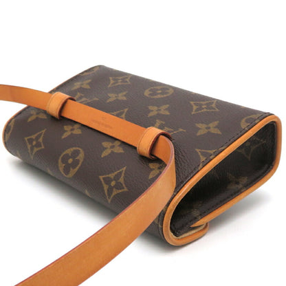 LOUIS VUITTON Pochette Florentine Strap XS Women's Pouch M51855 [] Monogram Ebene [Brown]