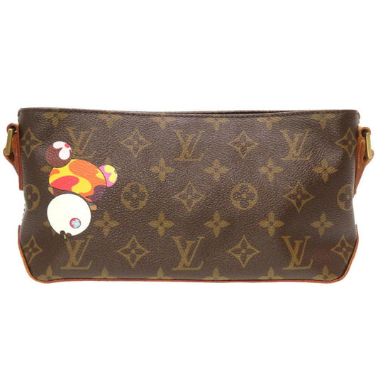 LOUIS VUITTON Monogram Panda Trotter M51241 Takashi Murakami Shoulder Bag