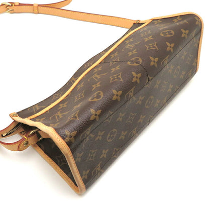 LOUIS VUITTON Popincourt Long Women's Handbag M40008 Monogram [Brown]