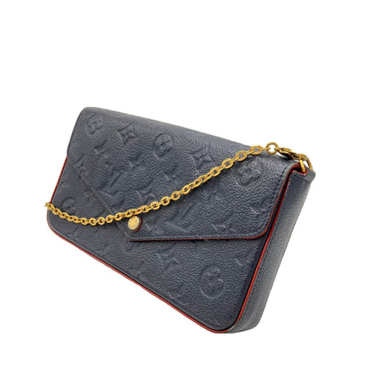 LOUIS VUITTON Pochette Felicie Shoulder Bag M64099 Women's Men's Leather