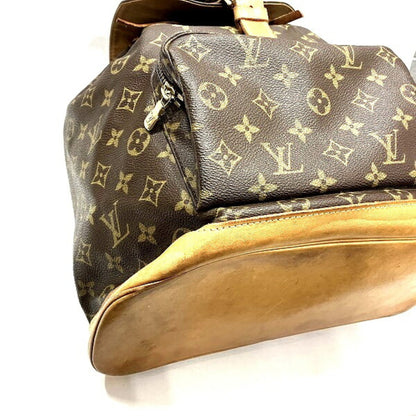 LOUIS VUITTON Monogram Montsouris GM M51135 Bag Rucksack Unisex