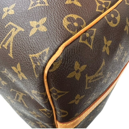 LOUIS VUITTON Monogram Keepall Bandouliere 55 Boston Bag M41414 SP1901 Men's Women's Shoulder Key Missing