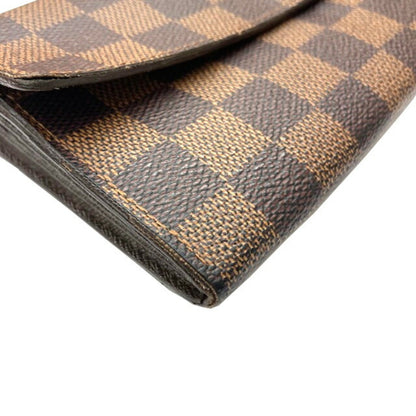 LOUIS VUITTON Portefeuille Sarah long wallet N61734 Damier