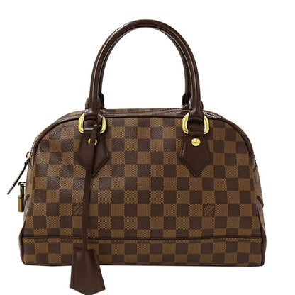 LOUIS VUITTON Bag Damier Women's Handbag Duomo N60008