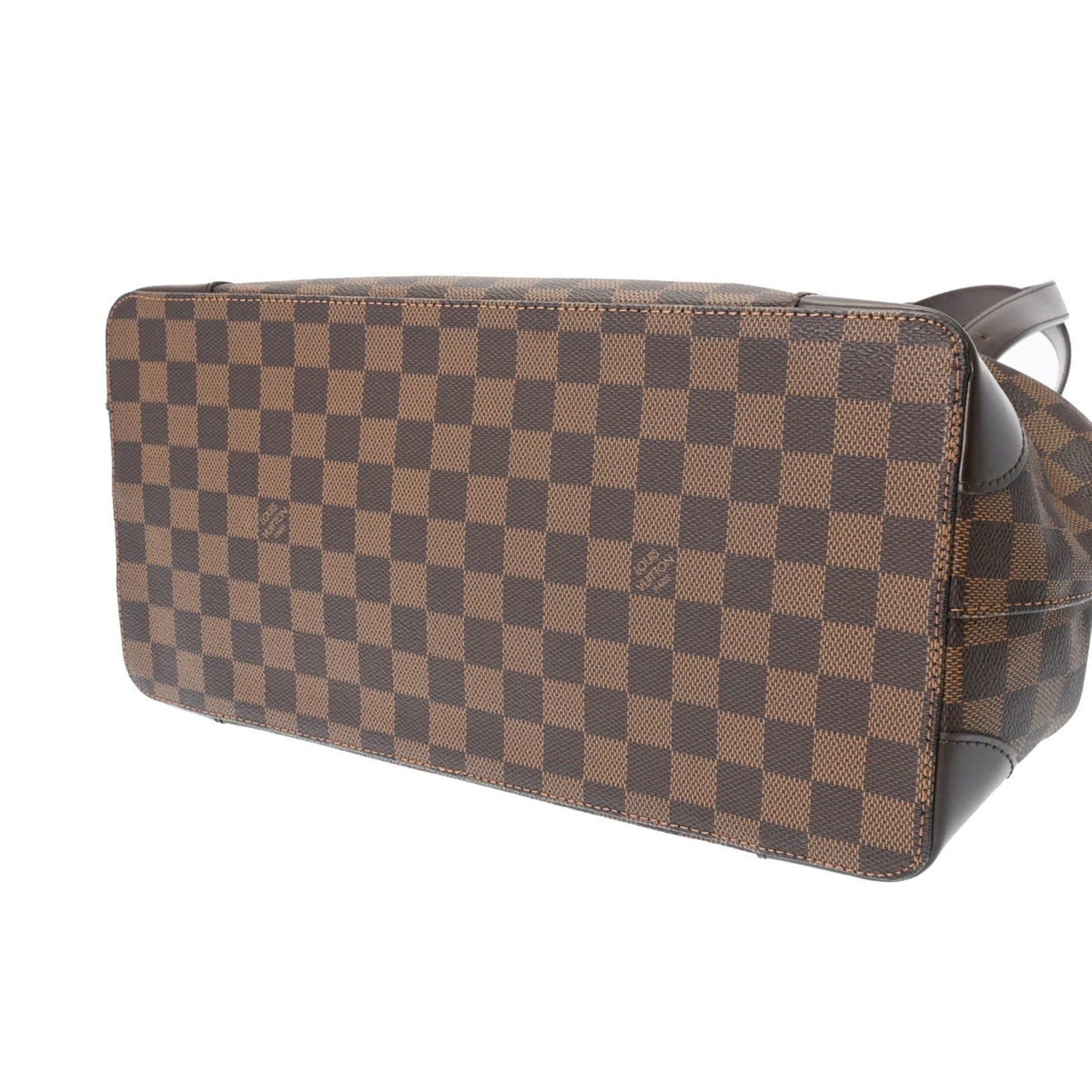 LOUIS VUITTON Damier Hampstead MM Brown N51204 Women's Canvas Handbag