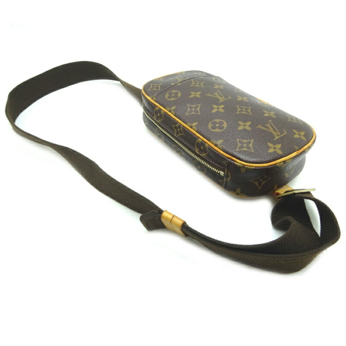 LOUIS VUITTON Pochette Ganju Women's/Men's Shoulder Bag M51870[] Monogram Brown