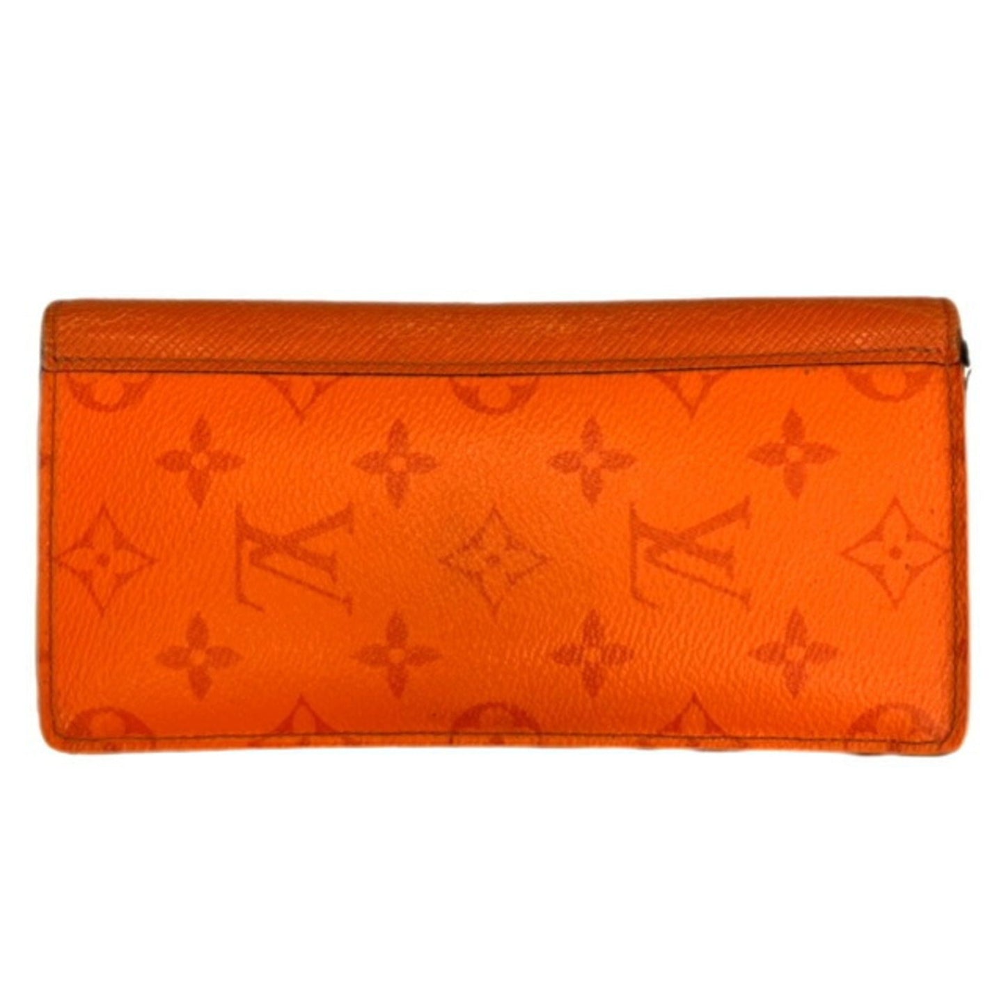 LOUIS VUITTON Taigarama Portefeuille Brother NM M30427 Volcano Orange Monogram Long Wallet