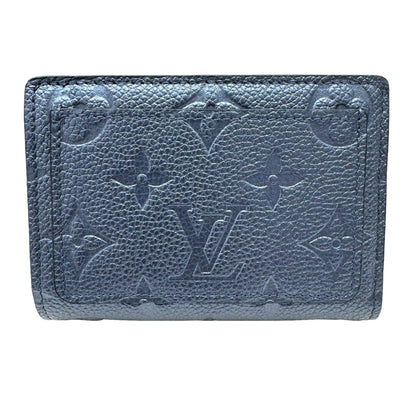 LOUIS VUITTON Portefeuil Coupe Empreinte M80151 RFID IC Chip Bifold Wallet Leather Blue Women's Men's