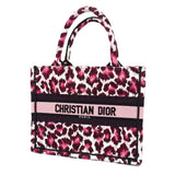 CHRISTIAN DIOR  Book Tote Women's Canvas Tote Bag Pink