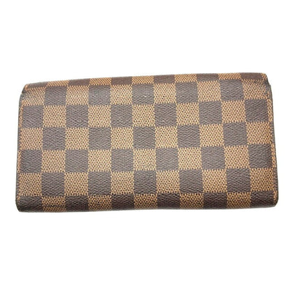 LOUIS VUITTON Portefeuille Sarah long wallet N61734 Damier