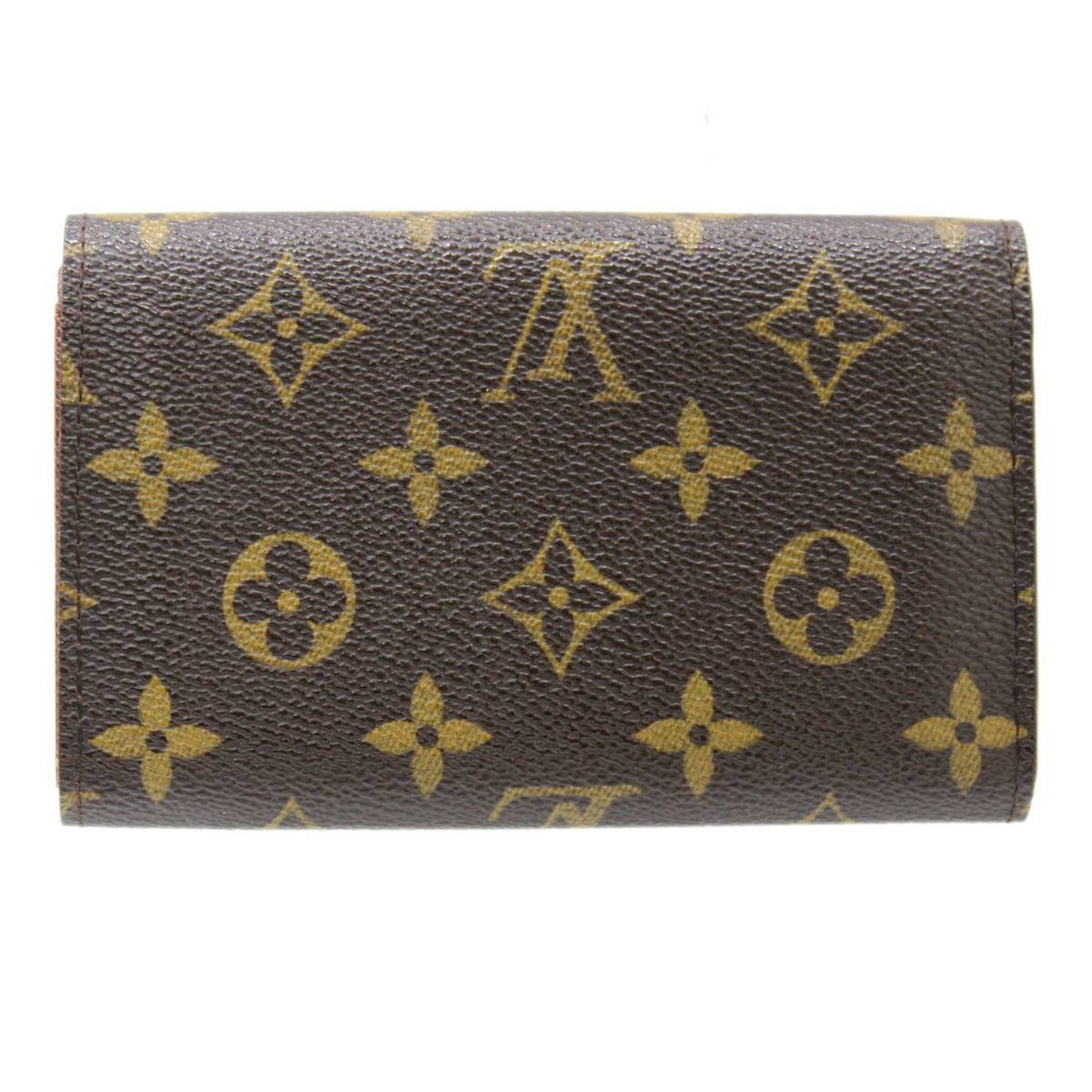 LOUIS VUITTON Portefeuille Tresor Bifold Wallet L-shaped Coin Pocket Monogram M61736