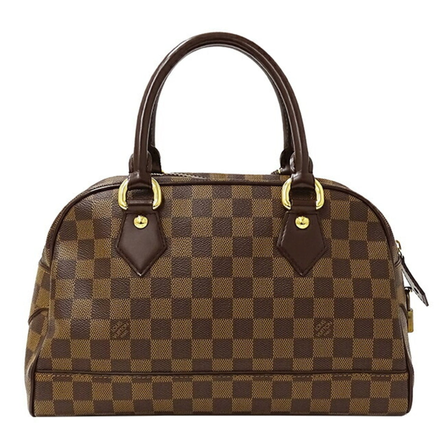 LOUIS VUITTON Bag Damier Women's Handbag Duomo N60008